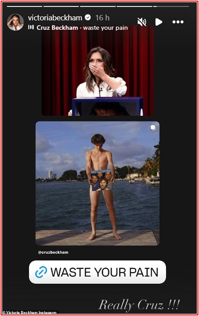 Cruz Beckham tung ảnh báo bạo chưa từng thấy, vợ David Beckham phản ứng gây xôn xao Ảnh 2