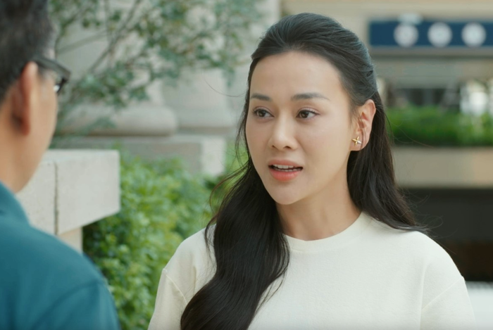 Phương oanh vào vai Mỹ Ánh trong Gió Ngang Khoảng Trời Xanh, đánh dấu sự trở lại sau nhiều năm vắng bóng. - Ảnh: VTV&nbsp;