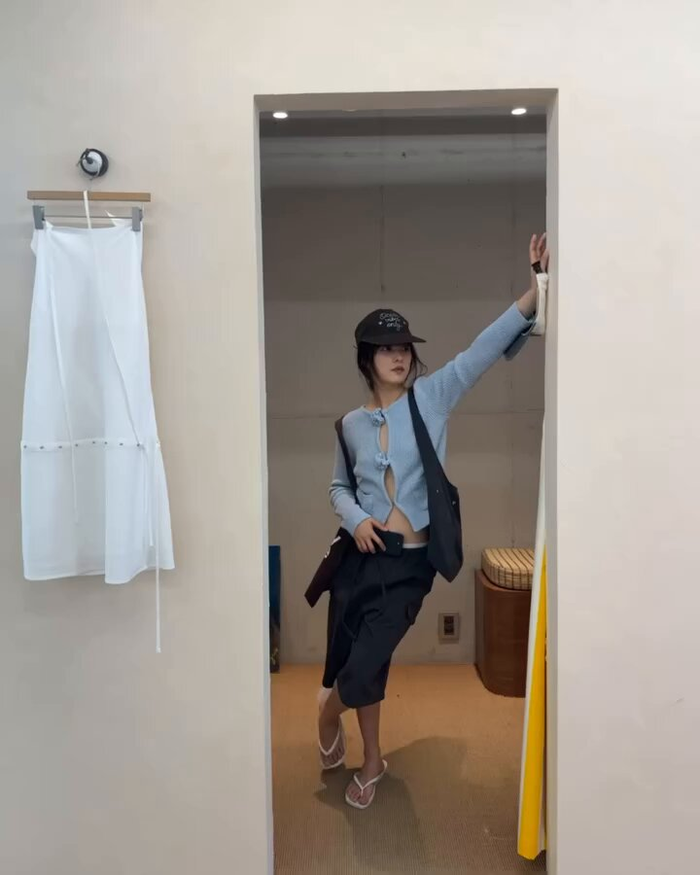 Hình ảnh mới đây của nữ diễn viên Kim Bo Ra.