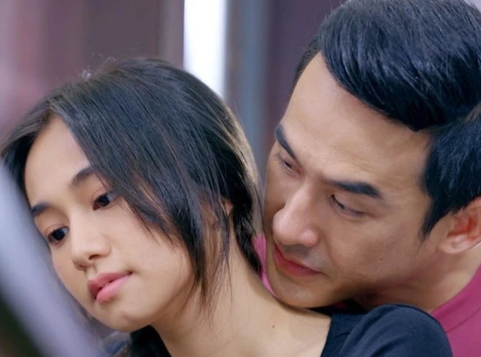 Tạo hình của Lương Thế Thành trong vai Hoàng Dũng - nhân vật đang gây 'bão' trong phim Bóng ma hạnh phúc. - Ảnh: NSX