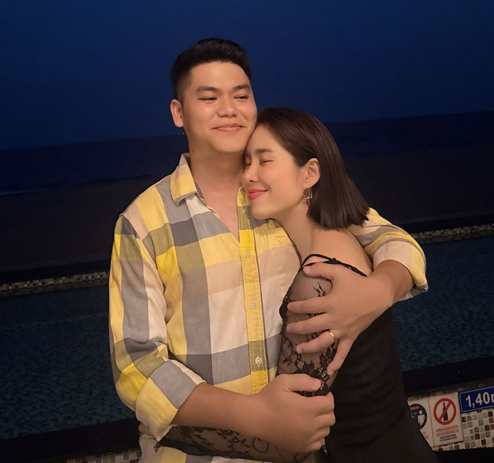 Lê Phương và Trung Kiên đã bên nhau được 10 năm, kể từ lần gặp gỡ đầu tiên.&nbsp;