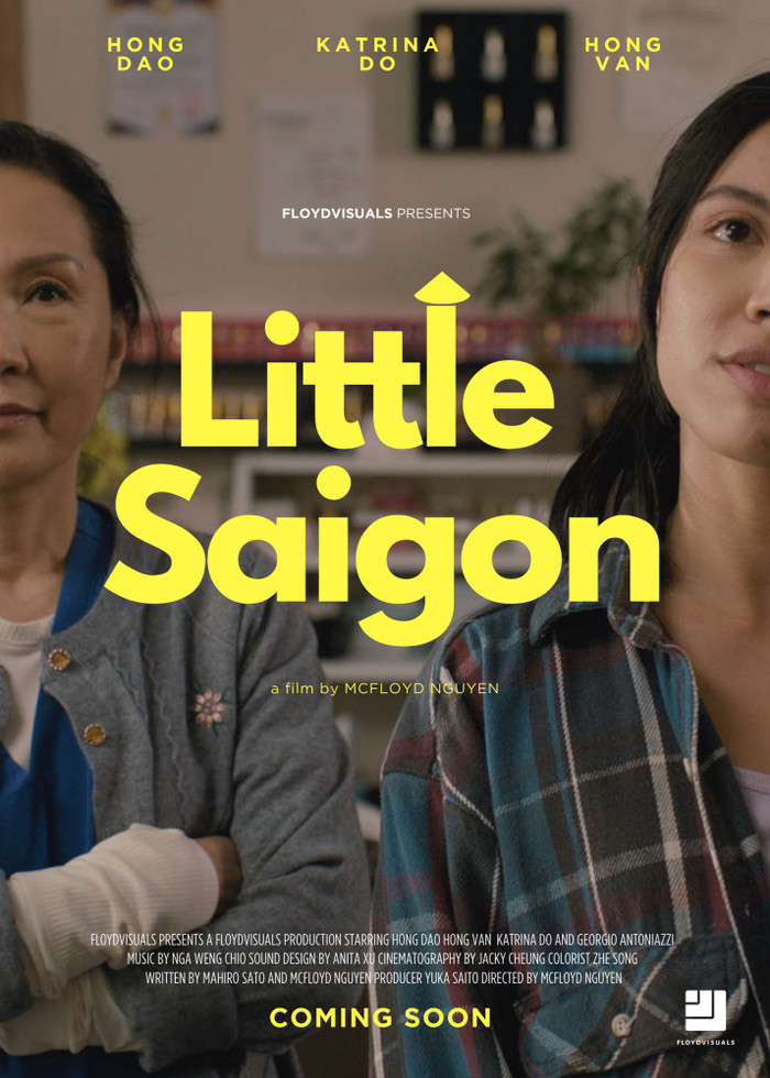 Poster giới thiệu dự án Little Saigon của đạo diễn trẻ Khôi Nguyên. - Ảnh: NSX