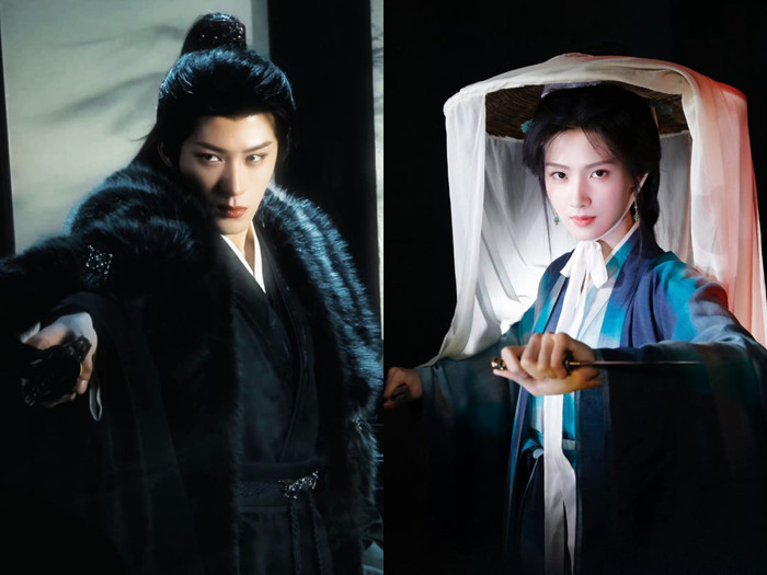 Dự án cổ trang đình đám sắp ra mắt với cặp đôi Đàn Kiện Thứ - Lư Dục Hiểu. - Ảnh: NSX