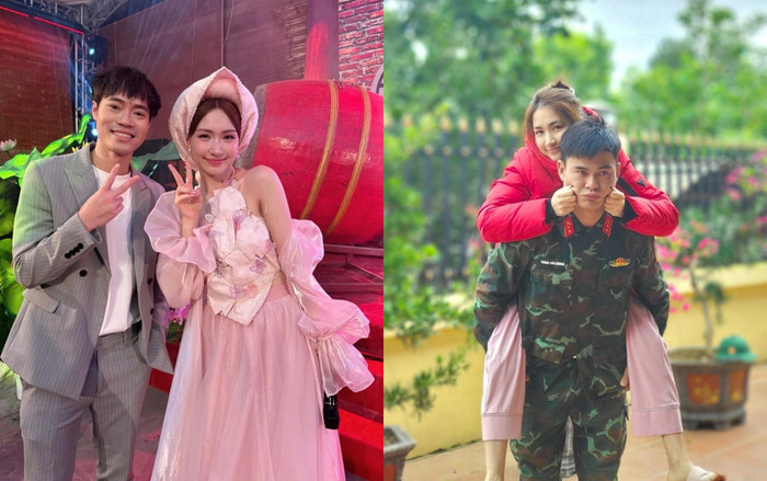 Cầu thủ Văn Toàn và vợ chồng Hoà Minzy vốn là những người bạn thân thiết của nhau.&nbsp;