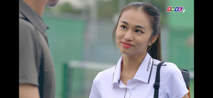 Tạo hình sắc sảo và đầy toan tính của Ngân Hòa khi vào vai Như Trang. - Ảnh: THVL1