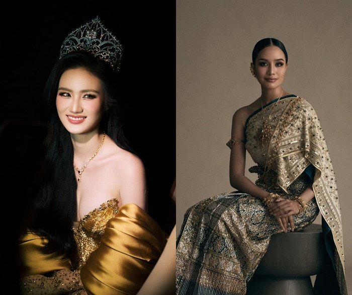 Ý Nhi dành lời khen trước nhan sắc của đương kim Hoa hậu Thế giới.