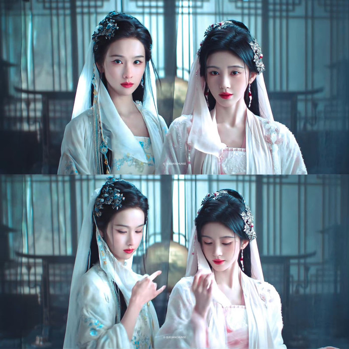 Trần Đô Linh mang vẻ đẹp thanh lãnh, lạnh lùng; Cúc Tịnh Y lại mang màu sắc tươi sáng, mềm mại.&nbsp;