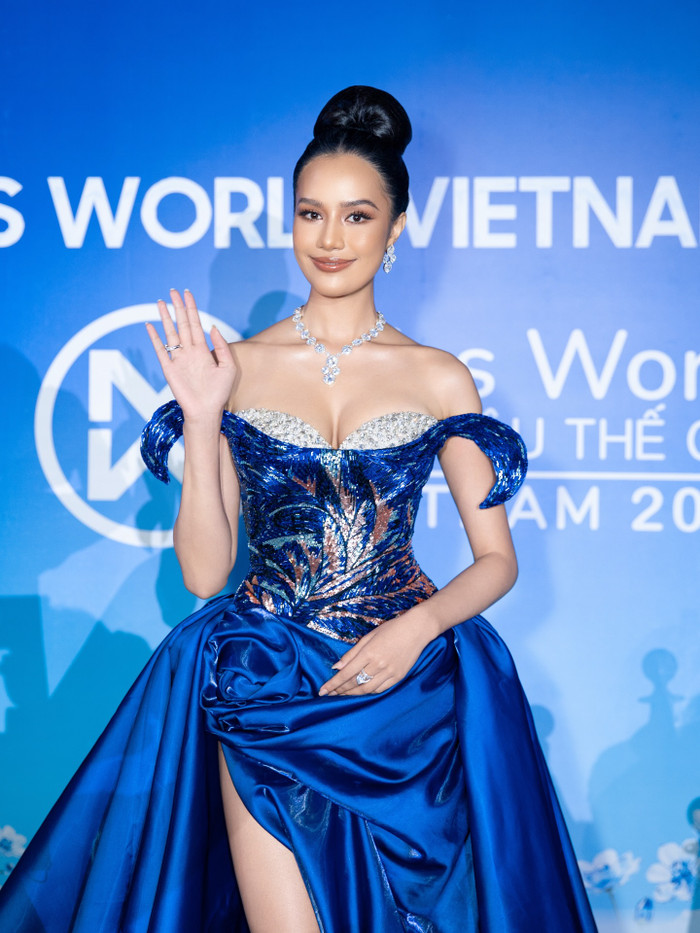 Opal Suchata tham dự chung kết Miss World Vietnam vào cuối tháng 3 vừa qua.