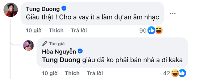 Bình luận của Hòa Minzy và Tùng Dương khiến cộng đồng mạng 'dậy sóng'.