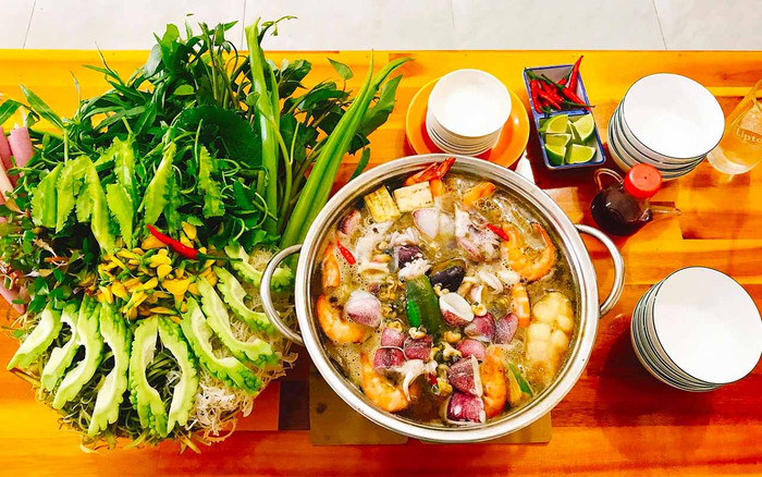 Lẩu mắm Đồng Tháp.