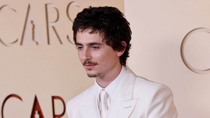 Timothée Chalamet tại lễ trao giải Oscar. (Ảnh: TMZ)