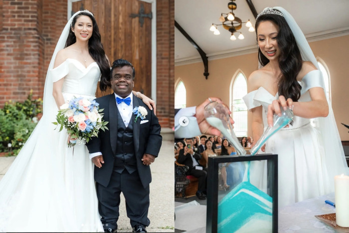 Kỹ sư cao 1m20 cưới 'chân dài' 1m63, bí mật 5 chữ khiến ai cũng bất ngờ Ảnh 1