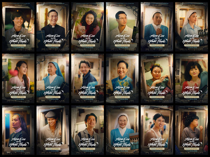 Dàn diễn viên thực lực góp mặt trong dự án Hẹn Em Ngày Nhật Thực - Ảnh: NSX