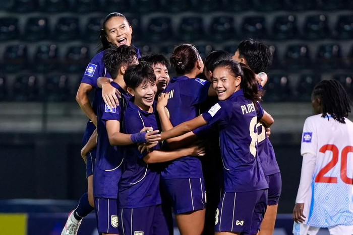 Tuyển nữ Thái Lan xuất sắc vô địch giải đấu của FIFA. Ảnh: FAT