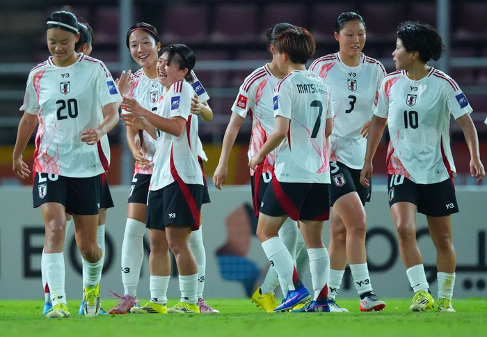 Nhật Bản có màn trình diễn thuyết phục khi đánh bại Trung Quốc 2-0 ở trận bán kết Giải U20 nữ châu Á 2026 trên sân Thammasat. Ảnh: AFC