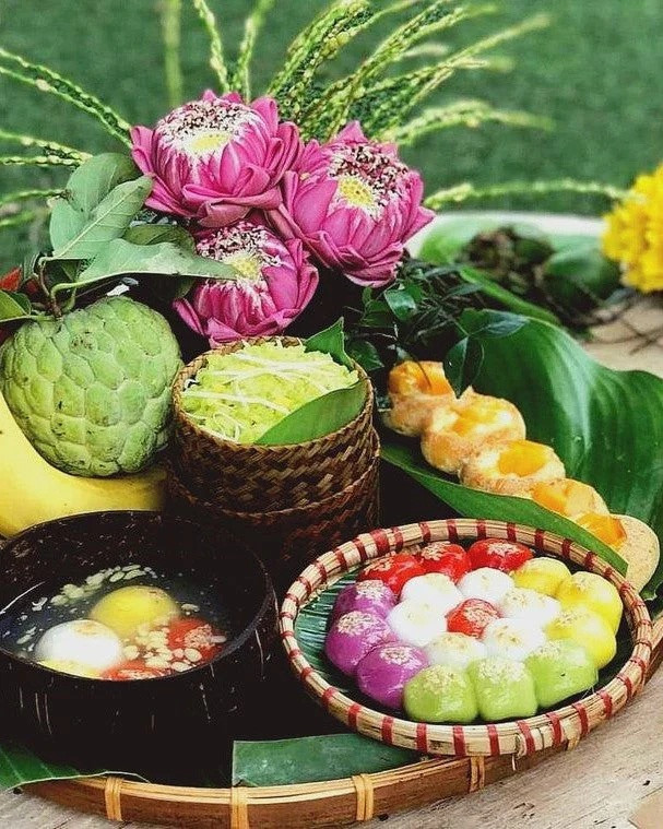 Mâm cúng đẹp trong ngày Tết Hàn thực