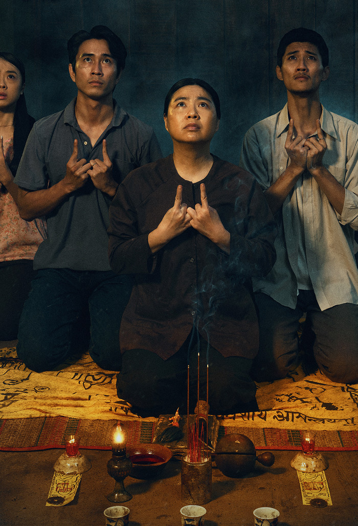 Hình ảnh Lê Khánh trong dự án điện ảnh mang màu sắc kinh dị.