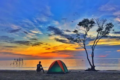 Vẻ đẹp của biển Tân Thành.