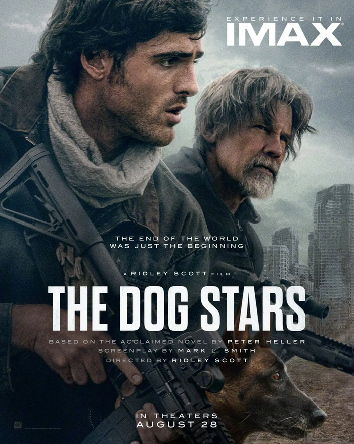 Poster chính thức của dự án sinh tồn The Dog Stars gây ấn tượng với phong cách hậu tận thế u tối. - Ảnh: NSX&nbsp;