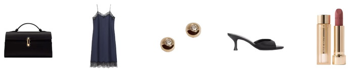 Cách phối đồ với váy liền ren Ảnh 4