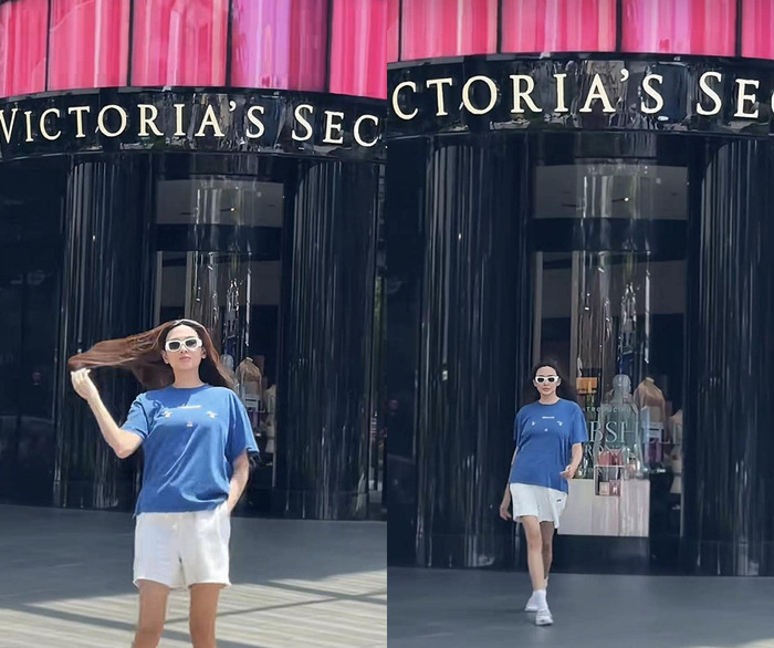 Khoảnh khắc Võ Hoàng Yến cat walk nhanh chóng thu hút sự chú ý của nhiều khán giả.&nbsp;