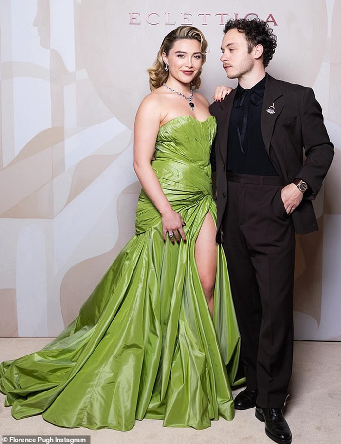 Florence Pugh và bạn trai - Finn Cole.