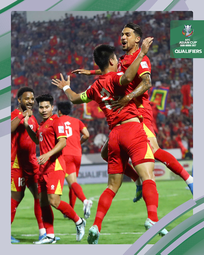 Tuyển Việt Nam sẽ không thể chờ đợi vào sức mạnh từ các cầu thủ nhập tịch. Ảnh: AFC