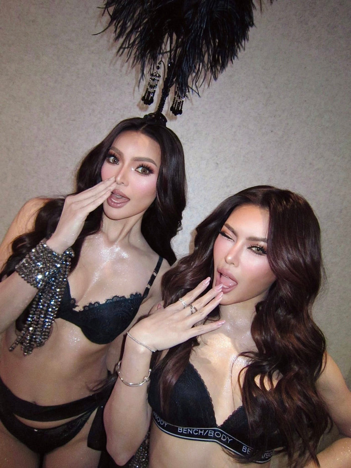 Emma Mary Tiglao trong hậu trường chương trình.