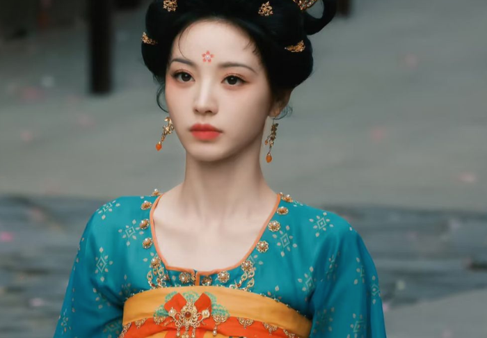 Tạo hình của Điền Hi Vi trong Gả Kim Thoa đầy mong đợi. Ảnh: Sohu