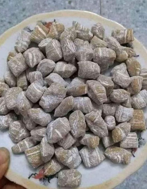 Kẹo ú ngày xưa.