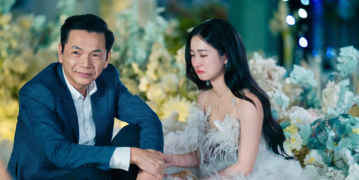 Trong phim, NSND Trung Anh đảm nhận vai ông Trung - một người cha yêu thương con gái theo cách lặng lẽ nhưng sâu sắc.