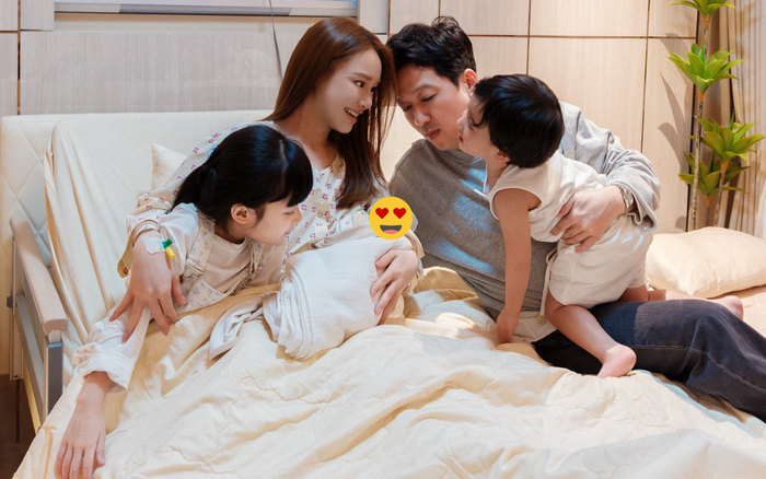 Nhã Phương đã sinh con thứ ba vào cuối tháng 1 năm. Ảnh: FBNV