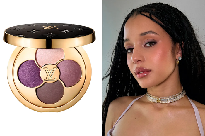 Minh tinh 25 tuổi Chase Infiniti lần đầu dự Oscar cũng gây ấn tượng với váy tím lavender bay bổng của Louis Vuitton, kết hợp phấn mắt cùng tông từ dòng trang điểm của hãng, tạo nên vẻ ngoài được dự đoán sẽ trở thành xu hướng mùa prom năm nay.