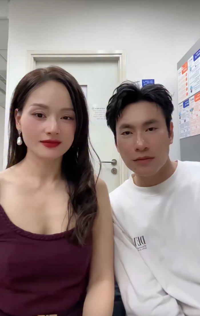 Lan Phương đăng tải một video xuất hiện cùng Kiều Minh Tuấn (Ảnh: Chụp màn hình).