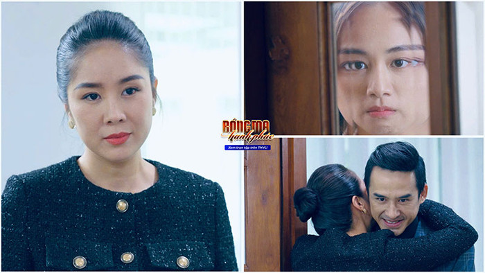 Màn đối đầu trực diện giữa Thanh Mai (Lê Phương) và 'tiểu tam' Như Trang (Ngân Hòa) trong Bóng Ma Hạnh Phúc.