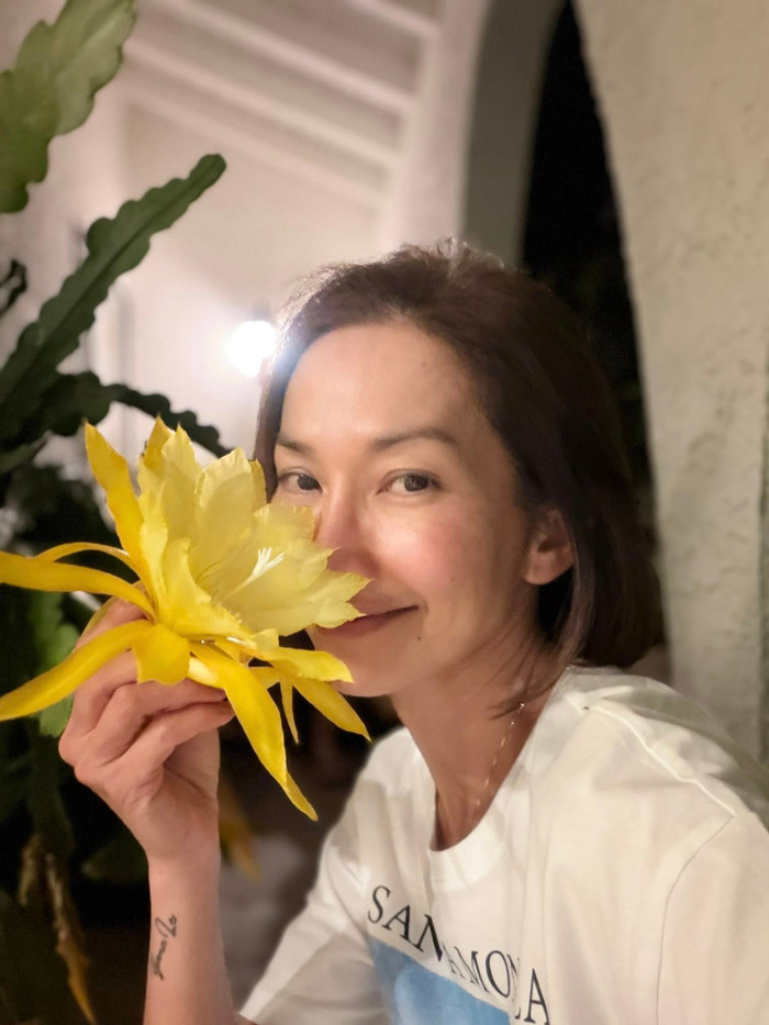 Kim Hiền vừa đăng tải bài viết mới trên trang cá nhân (Ảnh: FBNV).