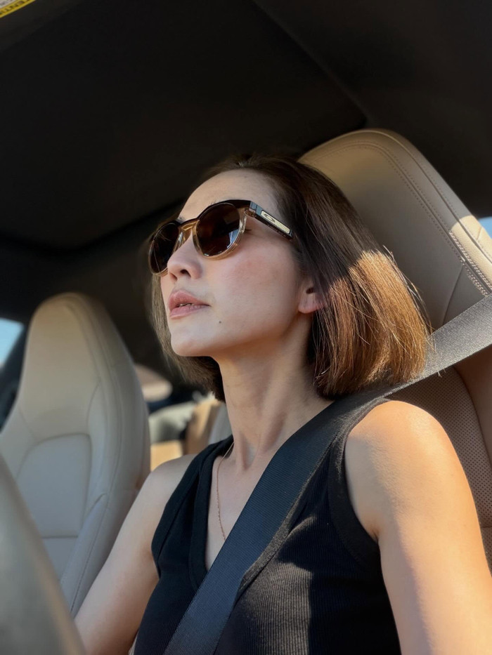 Sau biến cố hôn nhân, Kim Hiền thường chia sẻ những khoảnh khắc đời thường giản dị trên trang cá nhân (Ảnh: FBNV).