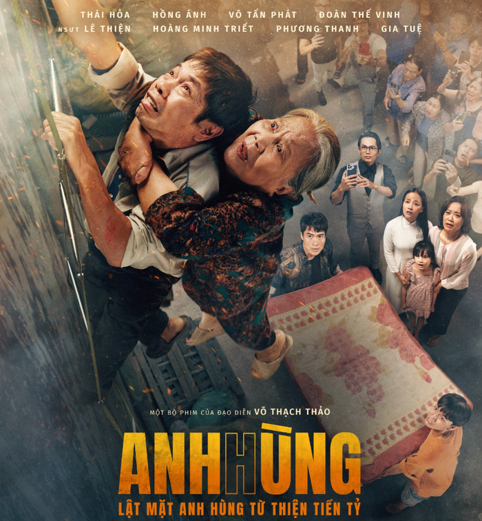 Anh Hùng là dự án đánh dấu sự trở lại của Thái Hòa trên màn ảnh rộng trong một hình tượng nhiều tầng lớp cảm xúc.&nbsp;