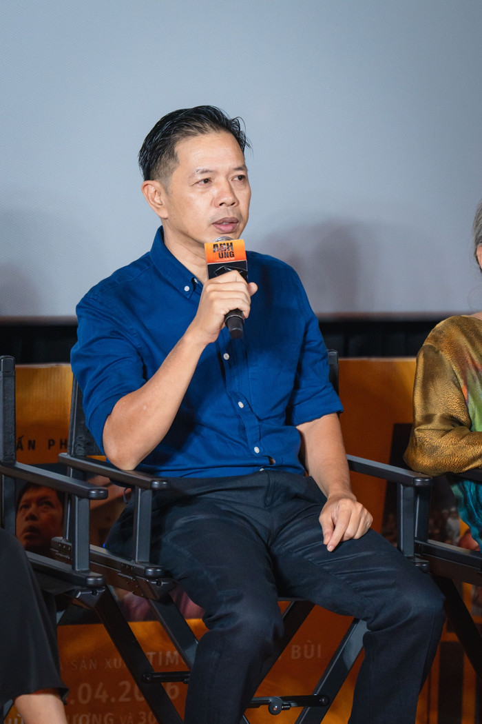 Thái Hòa đã có những chia sẻ về việc đóng những cảnh khó trong phim Anh Hùng.