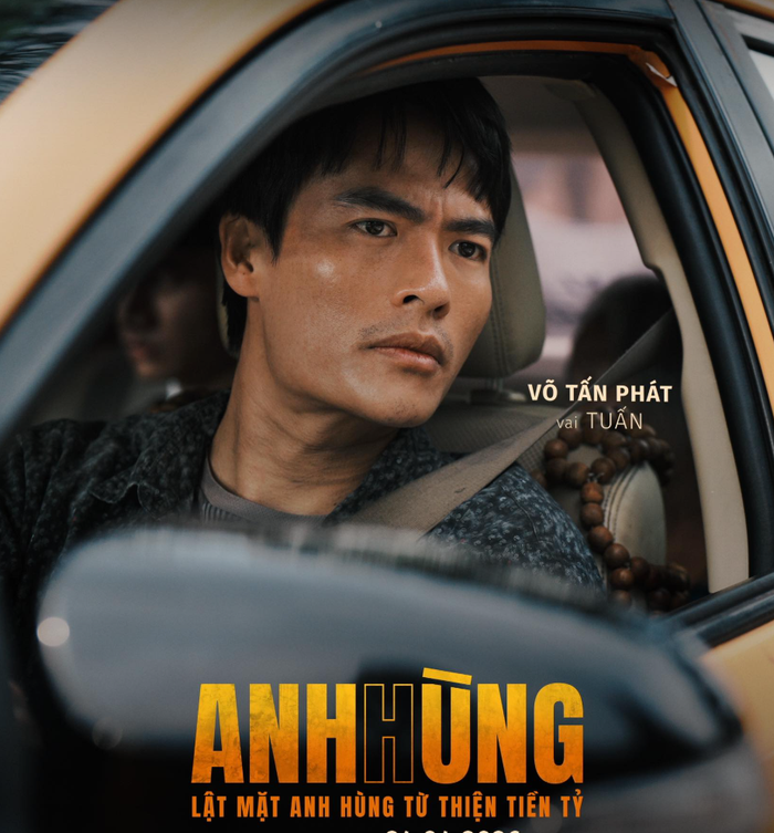 Võ Tấn Phát vào vai Tuấn trong phim Anh Hùng.