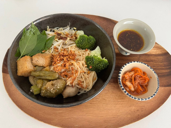 Những món ăn được nữ ca sĩ trình bày đẹp mắt.