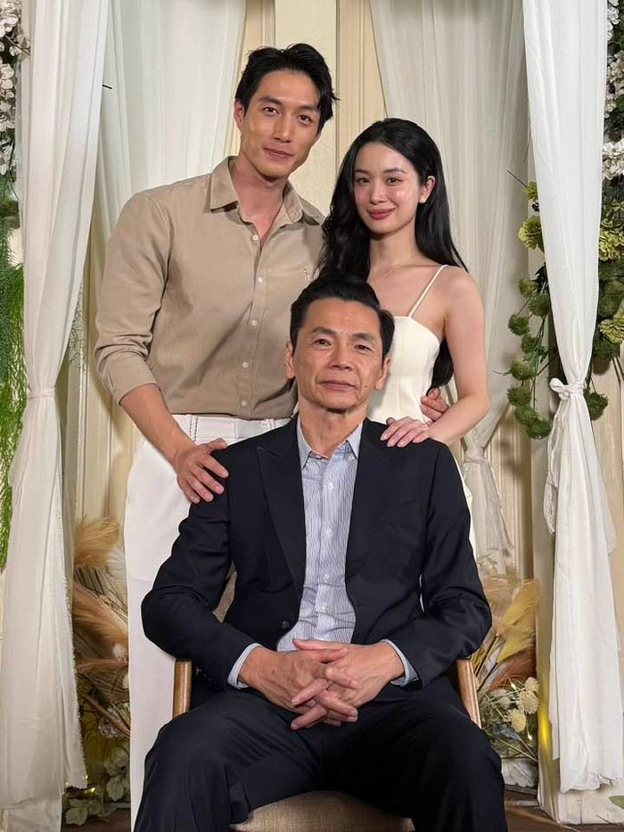 Trong phim Song Hỷ Lâm Nguy, NSND Trung Anh vào vai bố của diễn viên Jun Vũ (Ảnh: FBNV).