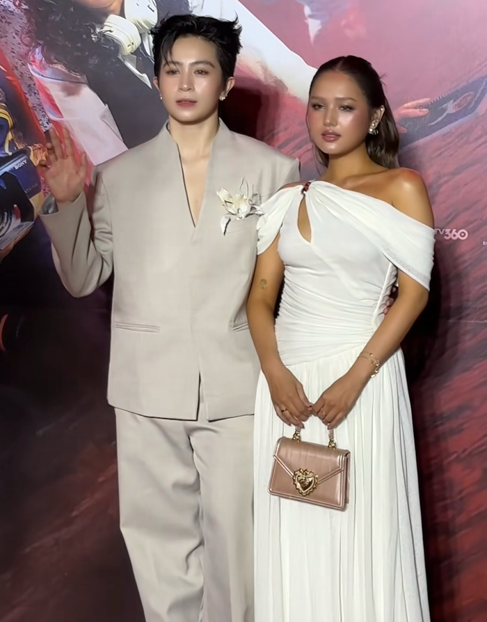 Xoài Non lộ rõ thân hình tròn trịa trong lần xuất hiện mới nhất. Ảnh chụp màn hình