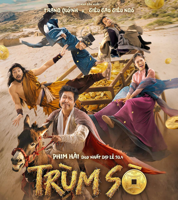 Cái tên còn lại góp mặt trên đường đua là Trùm Sò, dự kiến cũng khởi chiếu dịp lễ với màu sắc hài cổ trang.