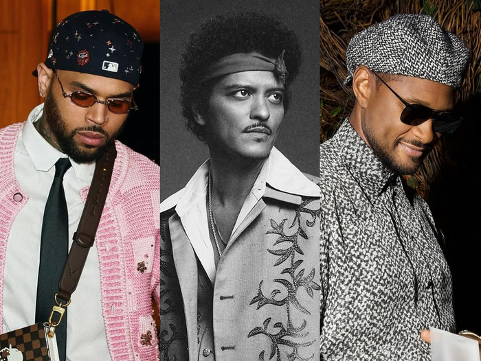 Bruno Mars gây tranh cãi khi quảng bá tour diễn chung của Chris Brown và Usher Ảnh 1