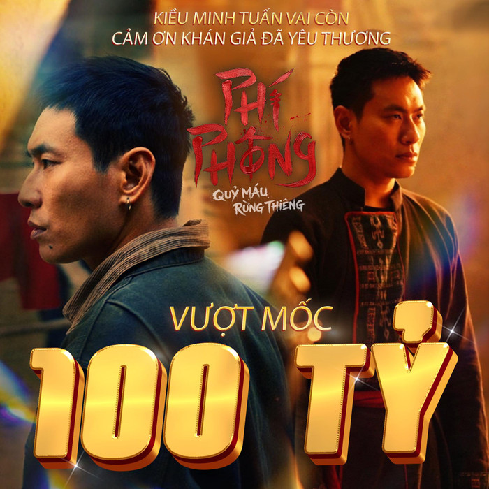 Phí Phông: Quỷ Máu Rừng Thiêng vừa xác lập một kỷ lục ấn tượng khi trở thành tác phẩm kinh dị Việt Nam đạt mốc 100 tỷ đồng nhanh nhất.&nbsp;