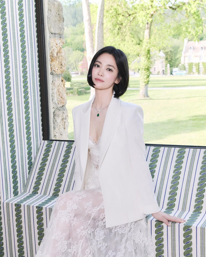 Song Hye Kyo thể hiện sự chuyên nghiệp mỗi khi xuất hiện trước khán giả. Ảnh: IGNV