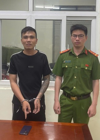 Đối tượng Vũ Văn Đức. Ảnh: Công an TP Hà Nội