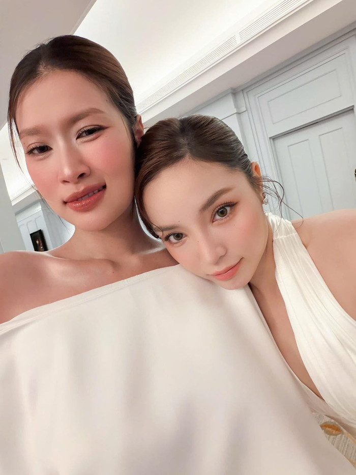 Kỳ Duyên gây chú ý khi đăng ảnh thân thiết bên Thiên Ân. (Ảnh: FBNV)