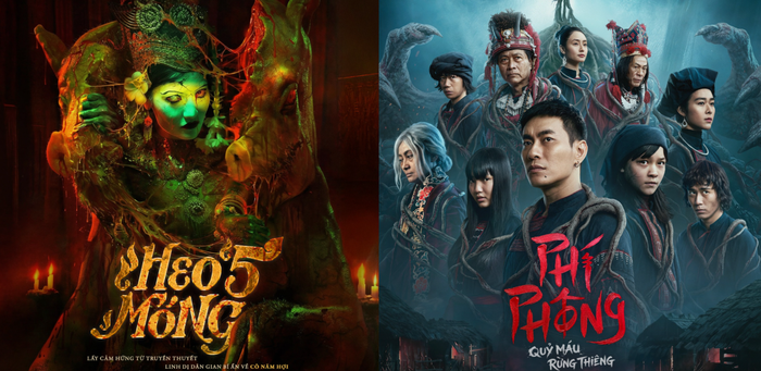Tâm điểm chú ý hiện thuộc về màn cạnh tranh giữa Heo Năm Móng và Phí Phông: Quỷ Máu Rừng Thiêng.&nbsp;